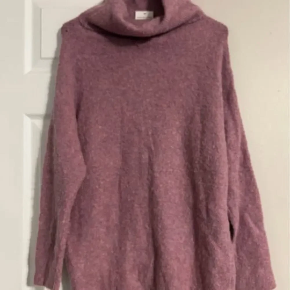 NWT Catherine Malandrino Lavender Wool Blend Turtleneck Sweater Size M